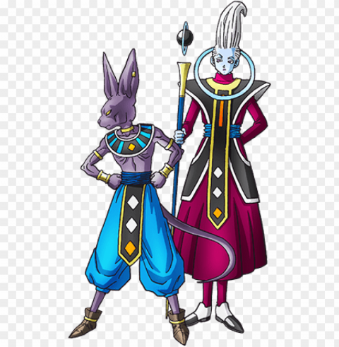 beerus and whis render - whis beerus PNG images with alpha transparency free