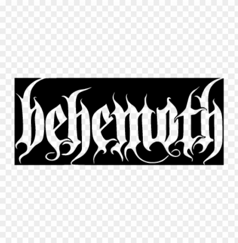 behemoth vector logo PNG Image with Clear Isolation