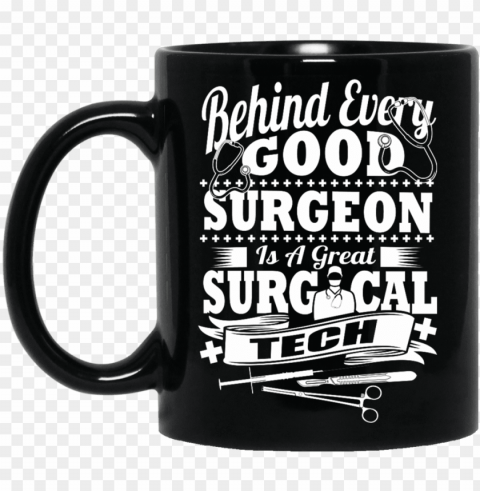 behind every good surgeon is a great surgical tech - mu PNG Image with Isolated Icon