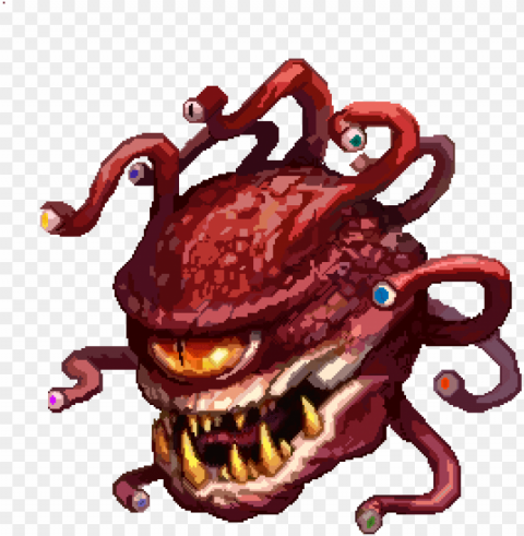 beholder - dnd - dungeons and dragons character concept art PNG images with transparent backdrop