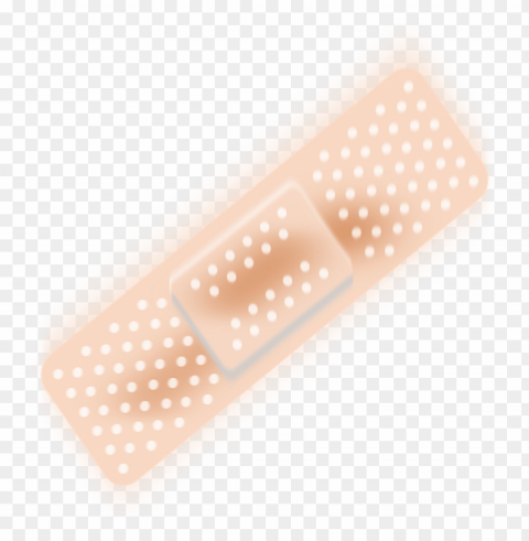 beige adhesive plaster PNG with transparent backdrop