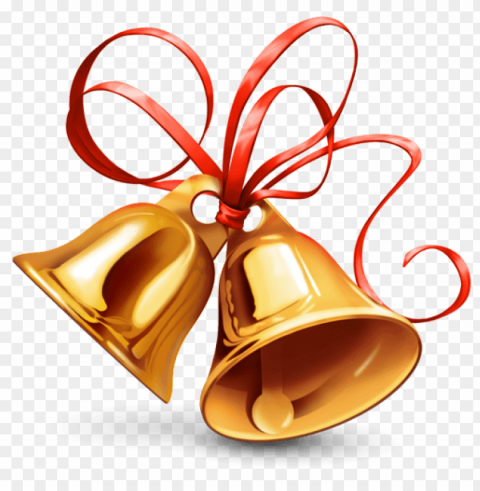 bell christmas PNG with transparent overlay