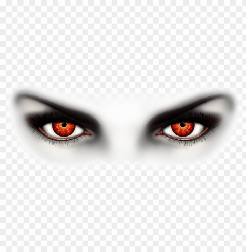 bella swan red eyes PNG Graphic Isolated on Transparent Background