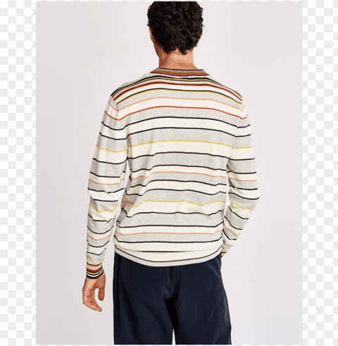 bellerose giline stripe wool mix sweater jumper - cardiga PNG transparent stock images