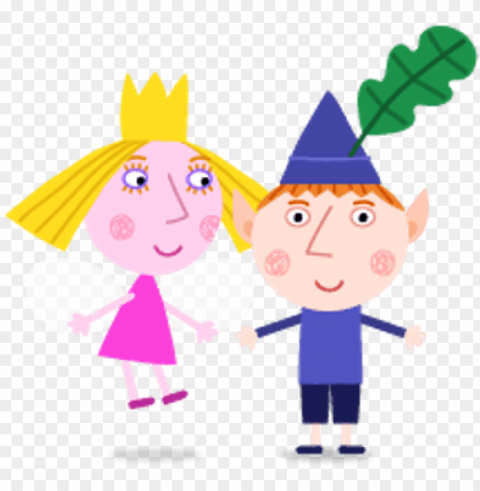 ben and holly together - ben and holly's little kingdom be PNG images for websites