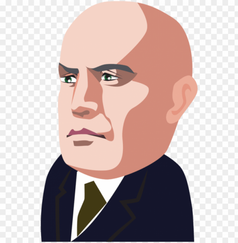 benito mussolini italy face dictator cartoon - benito mussolini clipart Free PNG images with alpha channel set