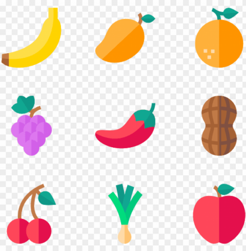 berry icons free vector - fruit free icons PNG with transparent bg