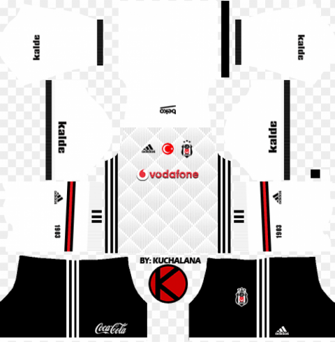 besiktas j - k - 201718 - dream league soccer kits - kit dream league soccer 2018 HighResolution Transparent PNG Isolated Element PNG transparent with Clear Background ID 6e374ac0