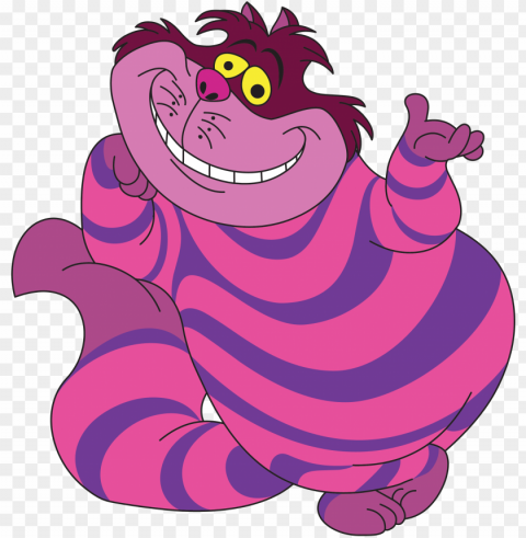 best 15 cheshire cat clipart alice in wonderland photos - alice in wonderland cat vector PNG Image with Clear Isolated Object
