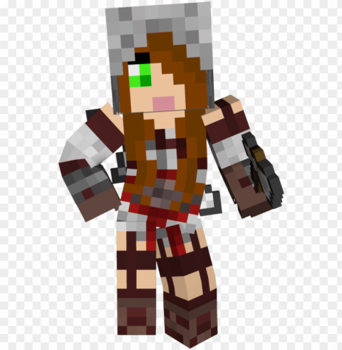 best free cute girl minecraft wallpapers brown - minecraft girl skin assassi HighQuality Transparent PNG Element