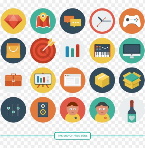 best flat icons - 勉強 アイコン PNG images free