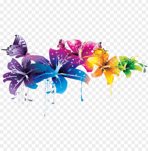 best guide colors - flower vector HighQuality PNG Isolated on Transparent Background