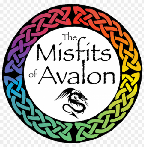 best misfits of avalon big sticker cutout - dragon tribal square sticker 3 x 3 PNG Graphic Isolated on Clear Background Detail