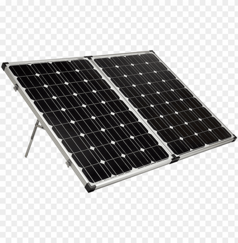best portable solar panels - solar panel Transparent Background Isolated PNG Item