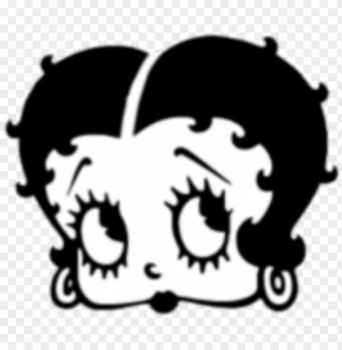 betty boop face - betty boop face black and white Free PNG images with alpha transparency comprehensive compilation