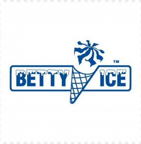 betty ice logo vector Transparent PNG Image Isolation