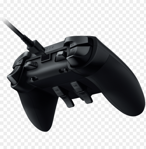 beyond all of that it features razer's chroma lighting - razer wolverine ultimate gaming controller xbox one Transparent Cutout PNG Graphic Isolation