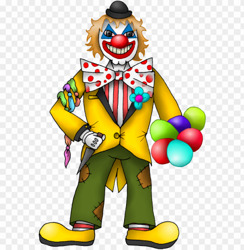 bibo the clown - clow PNG Isolated Object with Clarity