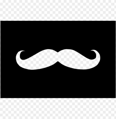 big cartoon mustache clipart - white cartoon mustache PNG images with alpha transparency selection