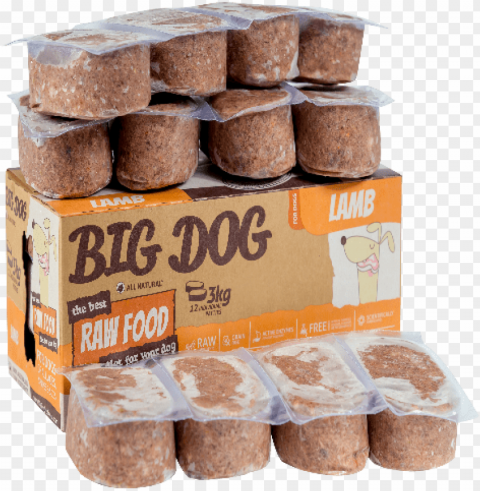big dog barf lamb - big dog pet foods logo PNG isolated