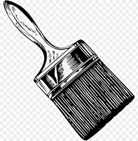 big image - paint brush clip art Isolated Subject in Transparent PNG