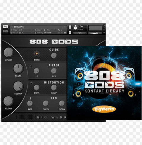 bigwerks 808 gods - big werks 808 gods kontakt Transparent PNG artworks for creativity