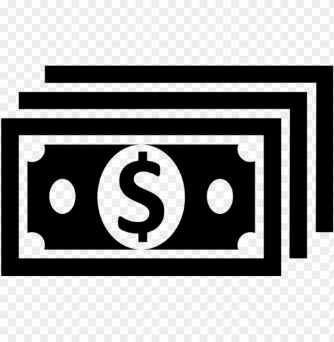 bill money stack svg - dollar bill icon PNG transparent design
