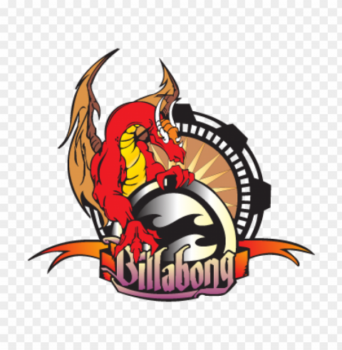 billabong dragão logo vector free HighQuality Transparent PNG Isolated Graphic Design