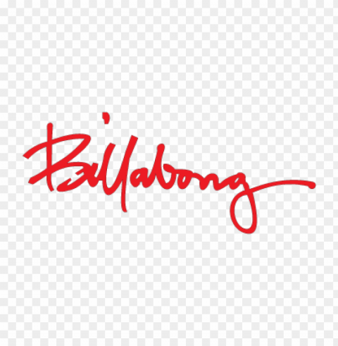 billabong sports eps logo vector free HighQuality PNG Isolated on Transparent Background