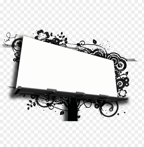 billboard Isolated Artwork on Clear Background PNG images Background - image ID is fcf167cc