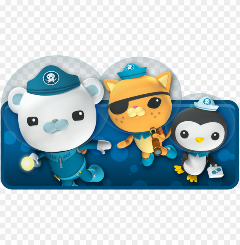 bing bing clip illustrations - octonauts pirate playtime sticker activity book Transparent PNG images for digital art