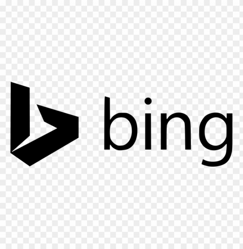 bing logo Clear PNG image