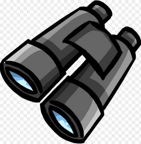 binoculars Isolated Artwork on Transparent PNG