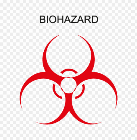 biohazard band vector logo PNG Image with Transparent Cutout