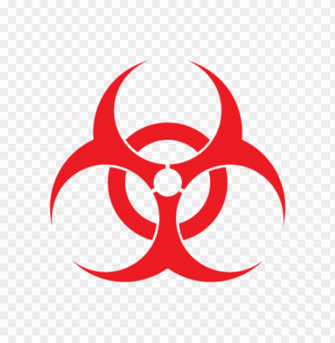 biohazard logo vector free PNG with Isolated Object
