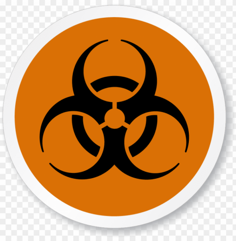 biohazard symbol iso circle sign - biohazard symbol PNG with no background free download