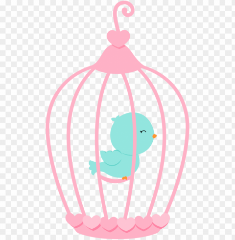 bird in a cage Transparent PNG images set