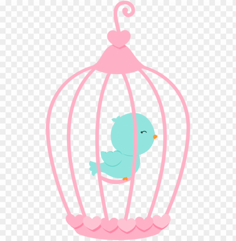 Bird In A Cage Transparent PNG Images Set