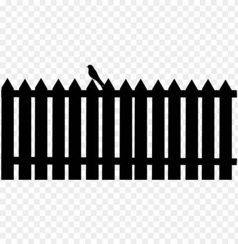 bird on a fence silhouette by viktoria - bird on fence silhouette PNG transparent designs