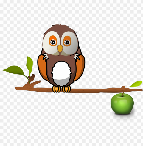 bird sitting on a branch Transparent Background Isolated PNG Character
