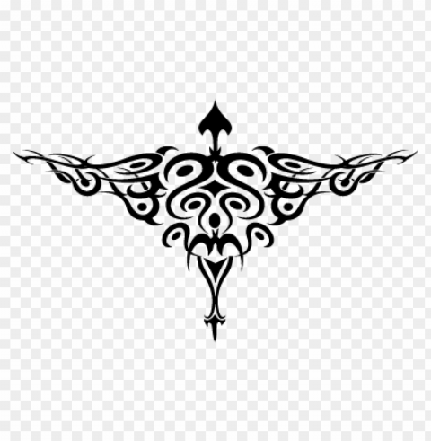 bird tribal tattoo vector design PNG Image Isolated with HighQuality Clarity