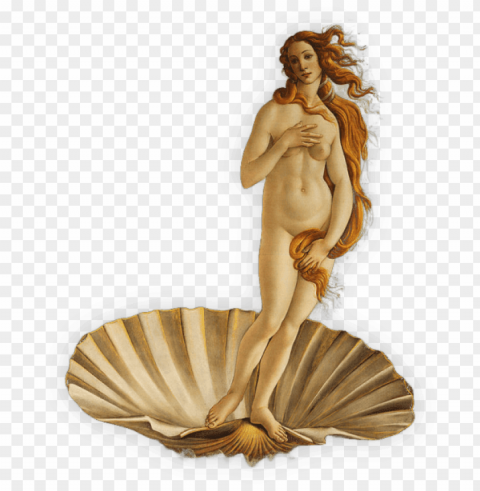 birth of venus Isolated Graphic on HighQuality Transparent PNG