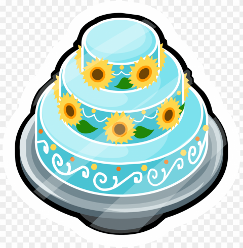 birthday cake pin icon - birthday cake PNG Graphic Isolated on Clear Backdrop