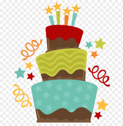 birthday cake transparent - birthday cake clip art Clear Background PNG with Isolation