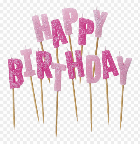 birthday candles sticks PNG files with clear background collection