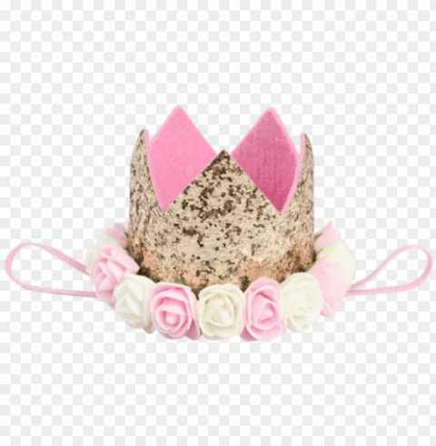 birthday crown headband - crow PNG with no cost