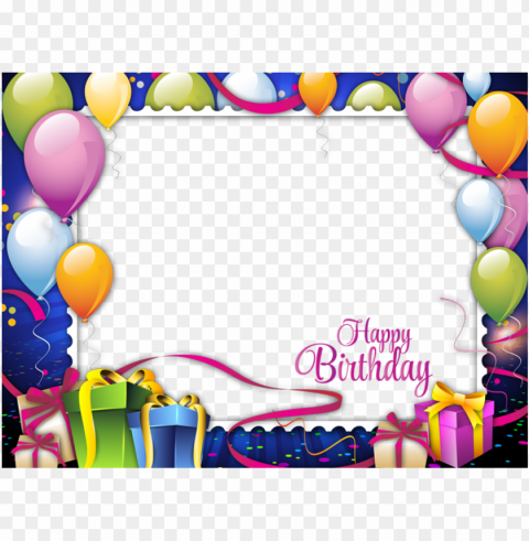 birthday frame - frames happy birthday PNG format