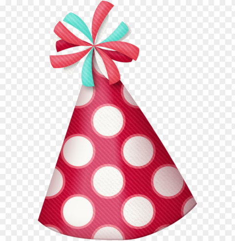 birthday hat clipart polka dot party hat - blue birthday hat PNG for free purposes