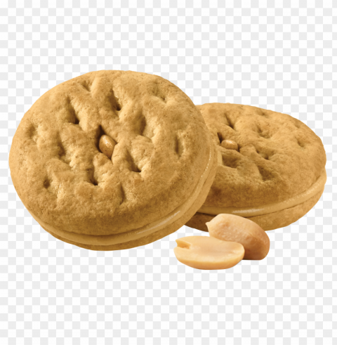 biscuit food no Isolated Artwork on Clear Background PNG