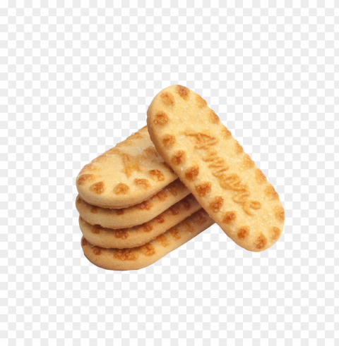 biscuit food Isolated Character with Clear Background PNG